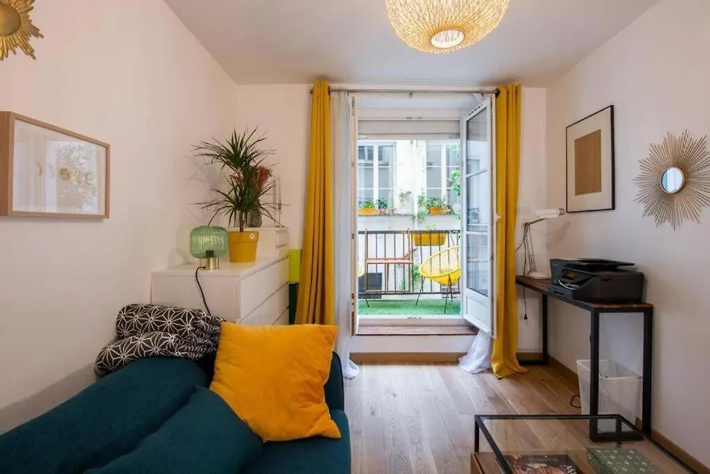 Appartement Cosy Avec Terrasse Paříž Apartmán