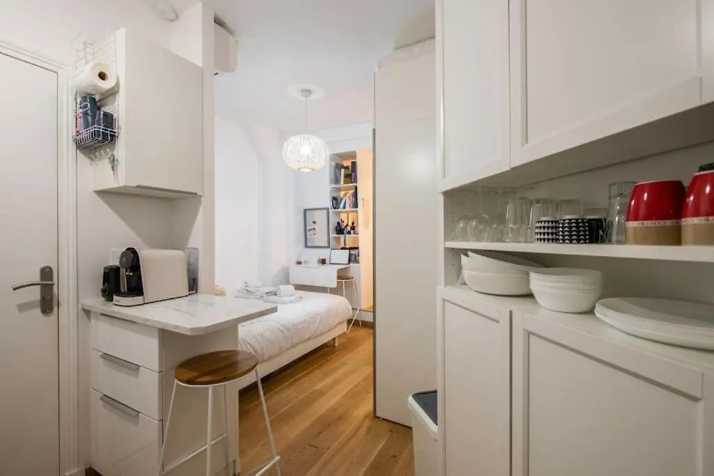 Apartmán Appartement Cosy Avec Terrasse Paříž Francie